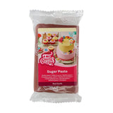 FunCakes rolka fondant Red Earth, łatwa w użyciu, gładka, elastyczna, miękka i elastyczna, idealna do dekoracji ciast, halal, koszerna i bezglutenowa, opakowanie 250g 1 Naty Shop Domyślny tytuł Pasta cukrowa