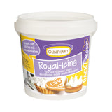 Günthart BackDecor Royal Icing Wiaderko z 300g proszku do dekoracji ciast lub jako polewy, 1 opakowanie (300g) Pasta cukrowa Naty Shop