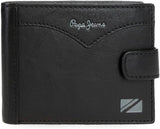 Kurtka Pepe Jeans Horizontal Click Portfel Jeden rozmiar Portfel męski Naty Shop Czarny