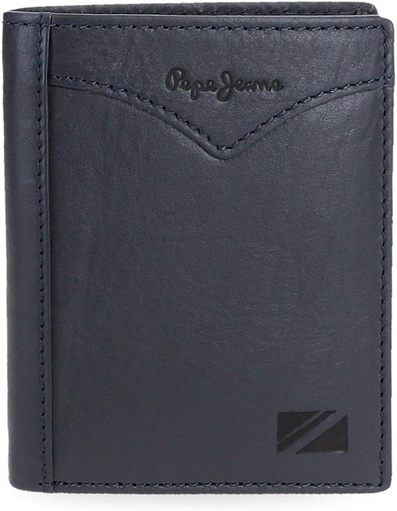 Pepe Jeans Jacket Pionowy portfel z torebką, portfel męski w jednym rozmiarze Naty Shop Blue