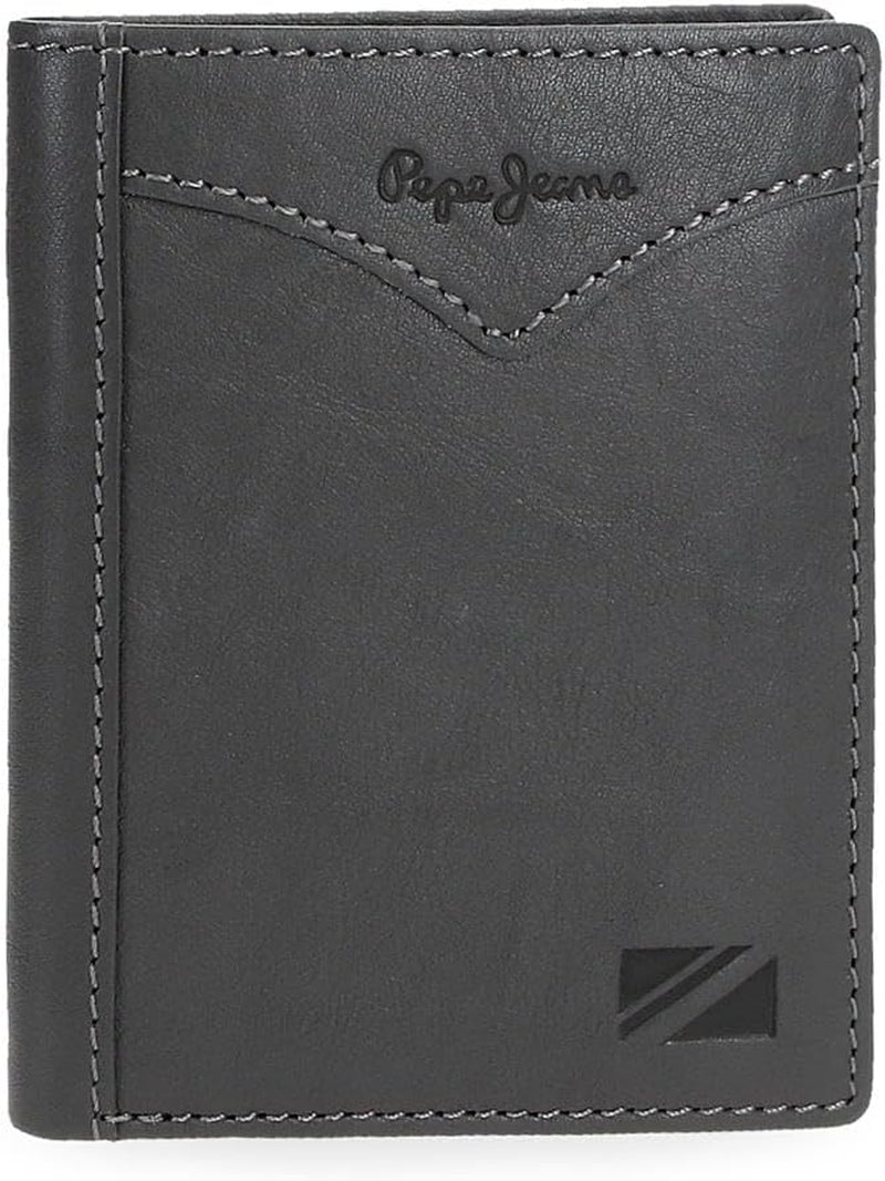 Pepe Jeans Jacket Pionowy portfel z torebką, portfel męski w jednym rozmiarze Naty Shop szary