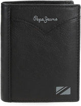 Pepe Jeans Jacket Pionowy portfel z torebką, portfel męski w jednym rozmiarze Naty Shop Black