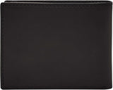 Fossil Derrick RFID Blokujące skórzane etui na paszport Bifold dla mężczyzn z odpinanym etui na karty Portfel męski Naty Shop
