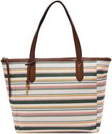 Fossil Williamson Torba damska Torby damskie Naty Shop Brown and Stripes