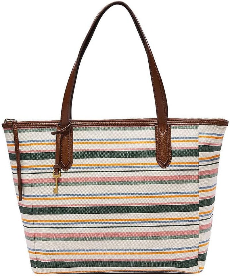 Fossil Williamson Torba damska Torby damskie Naty Shop Brown and Stripes