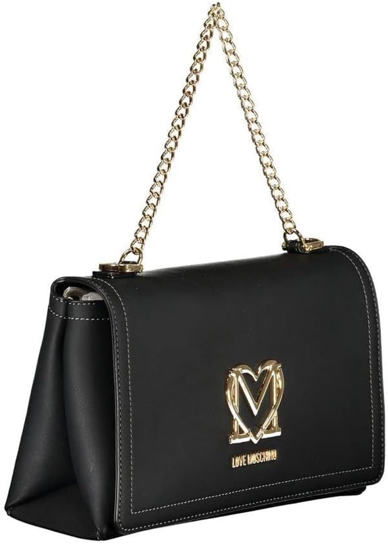 Torba damska Love Moschino, czarne torby damskie Naty Shop