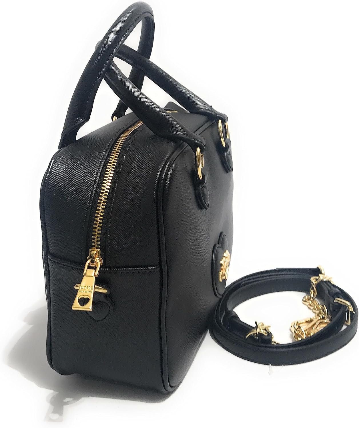 Torba damska Love Moschino, czarne torby damskie Naty Shop