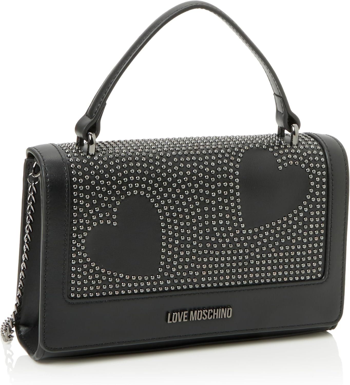 Torba damska Love Moschino, czarne torby damskie Naty Shop
