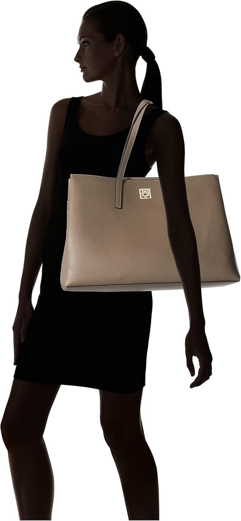 Damska torba robocza HUGO Arleen Torba robocza Dark Beige251 One Size Torby damskie Naty Shop