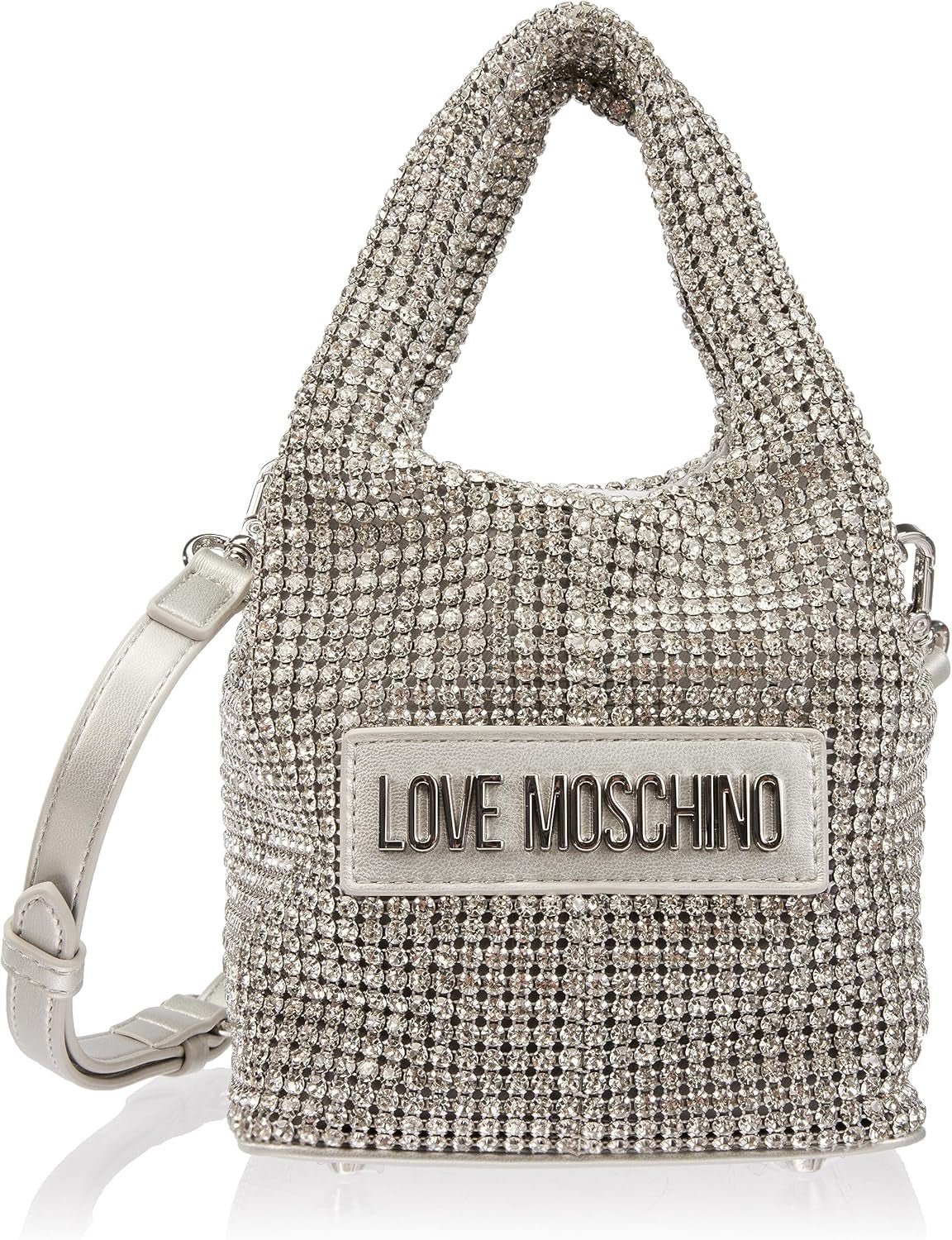 Torebka damska Love Moschino Jc4044pp1h, 26X14X14 Torby damskie Naty Shop Argento