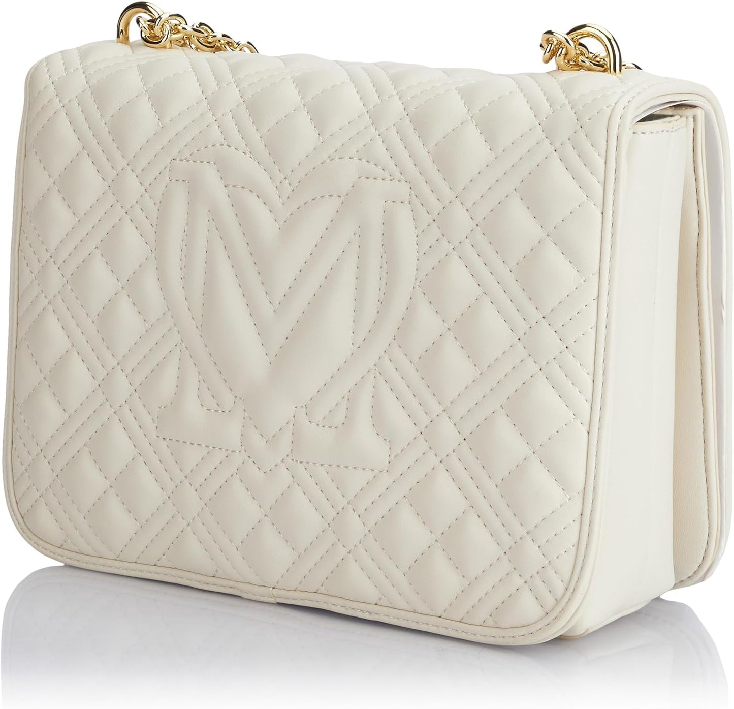 Damska torba na ramię Love Moschino, białe torby damskie Naty Shop