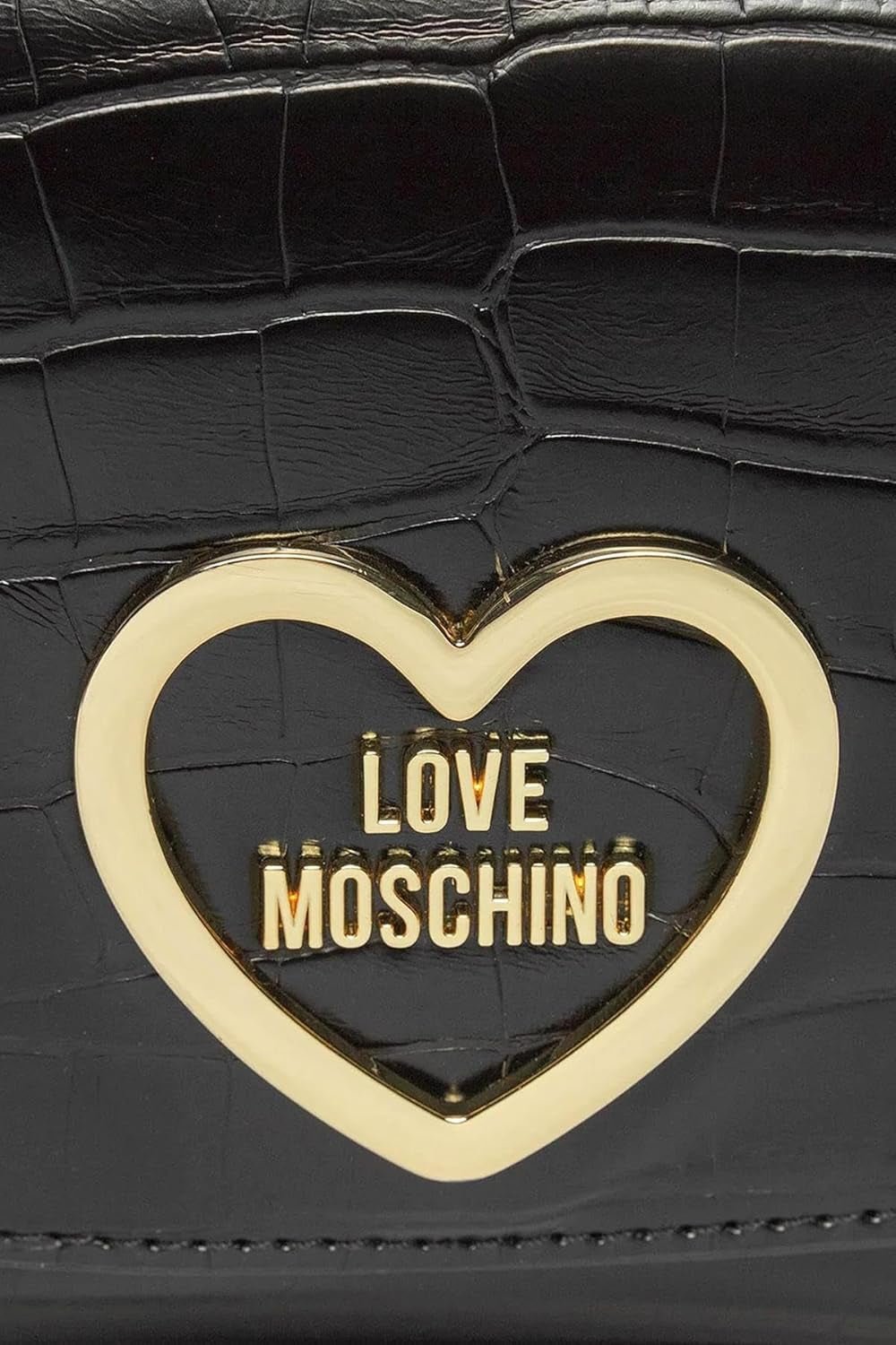 Damska torba na ramię Love Moschino, czarne torby damskie Naty Shop