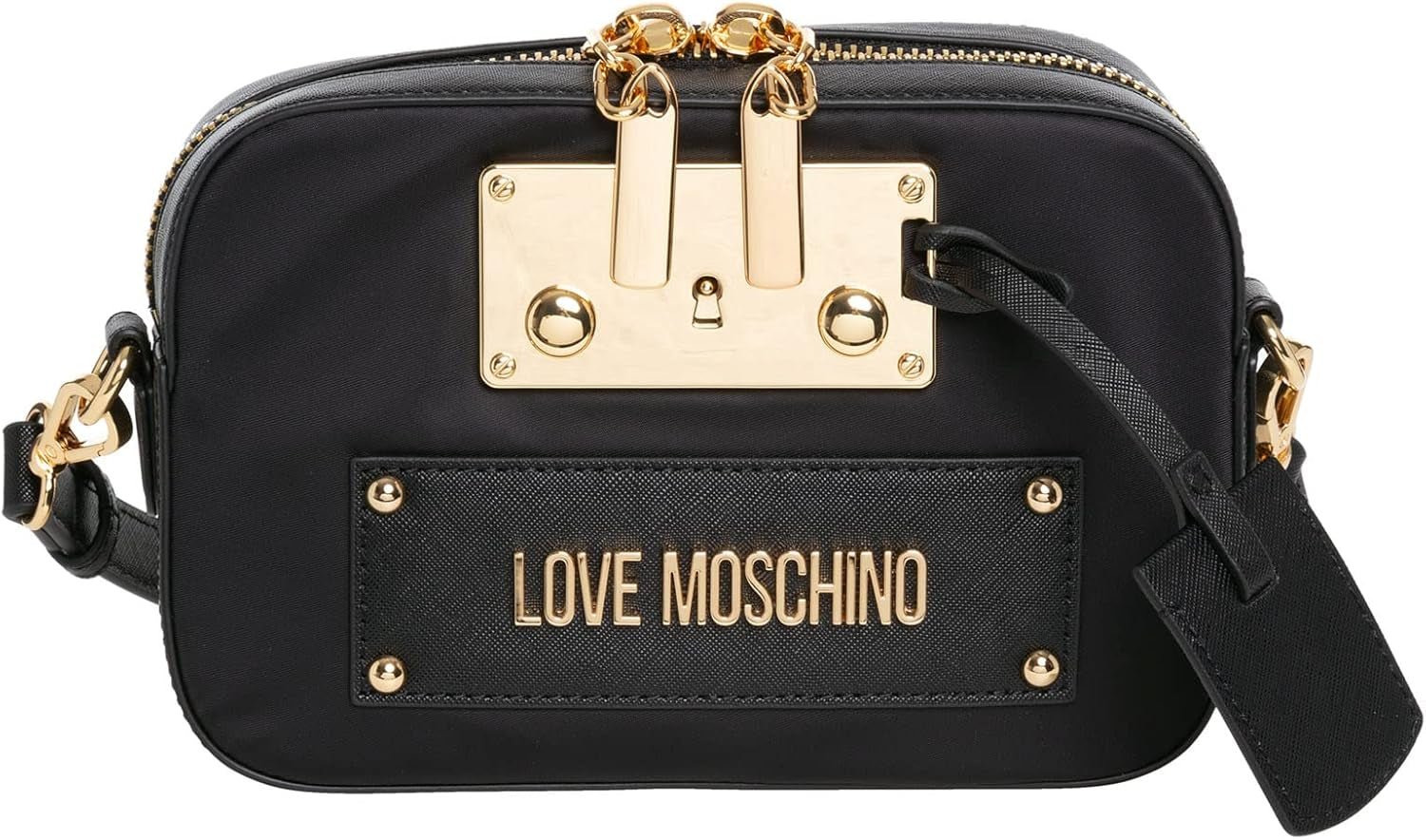 Damska torba na ramię Love Moschino Czarne torby damskie Naty Shop Domyślny tytuł