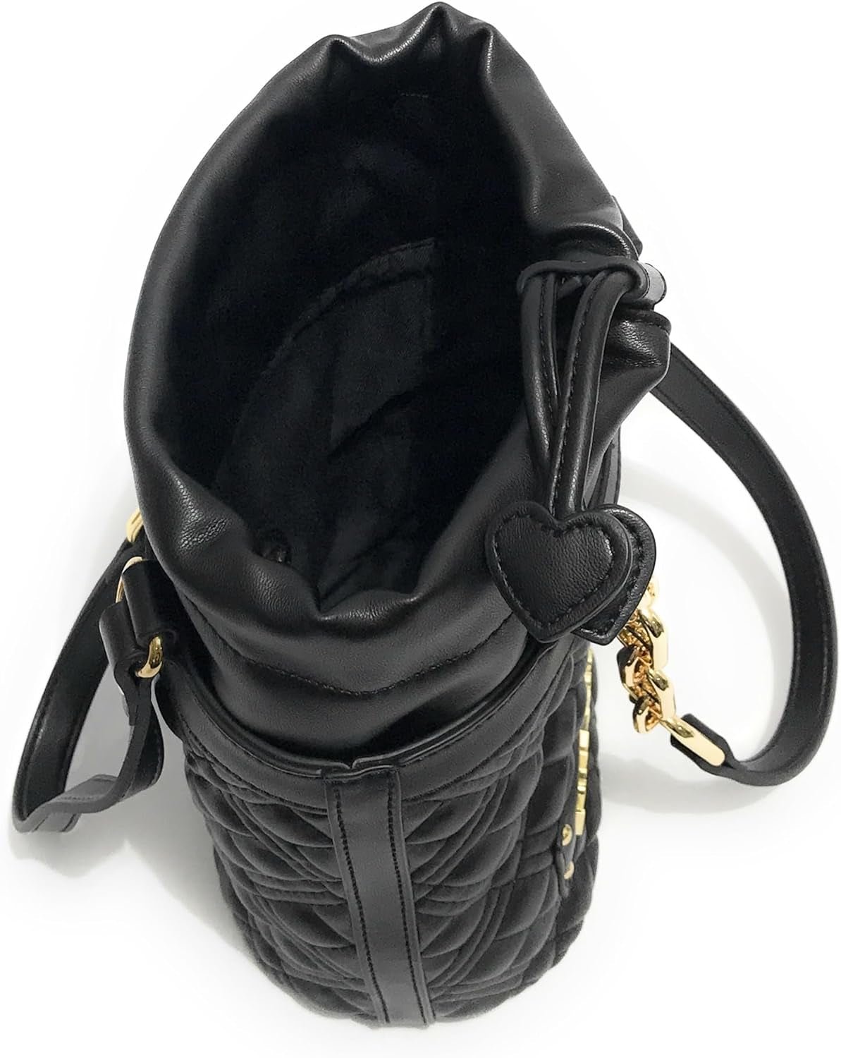 Damska torba na ramię Love Moschino, czarne torby damskie Naty Shop