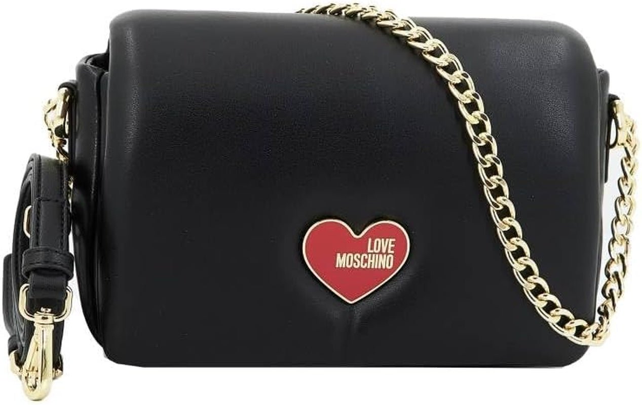 Love Moschino Damska torba na ramię Czarne torby damskie Naty Shop Domyślny tytuł