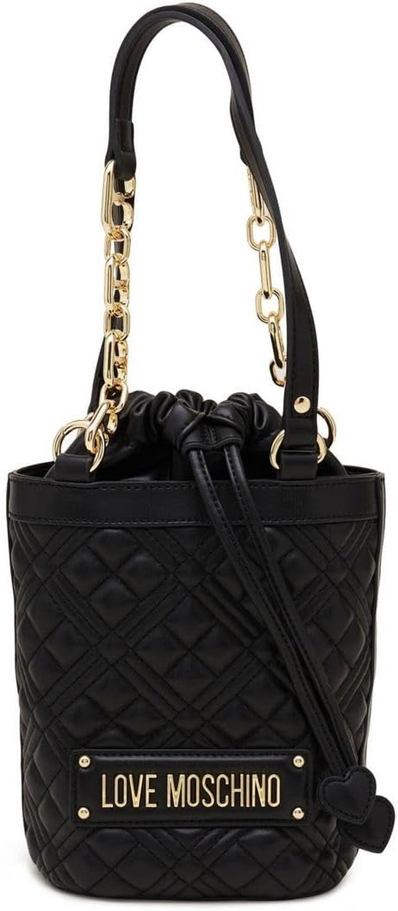 Love Moschino Damska torba na ramię Czarne torby damskie Naty Shop Domyślny tytuł