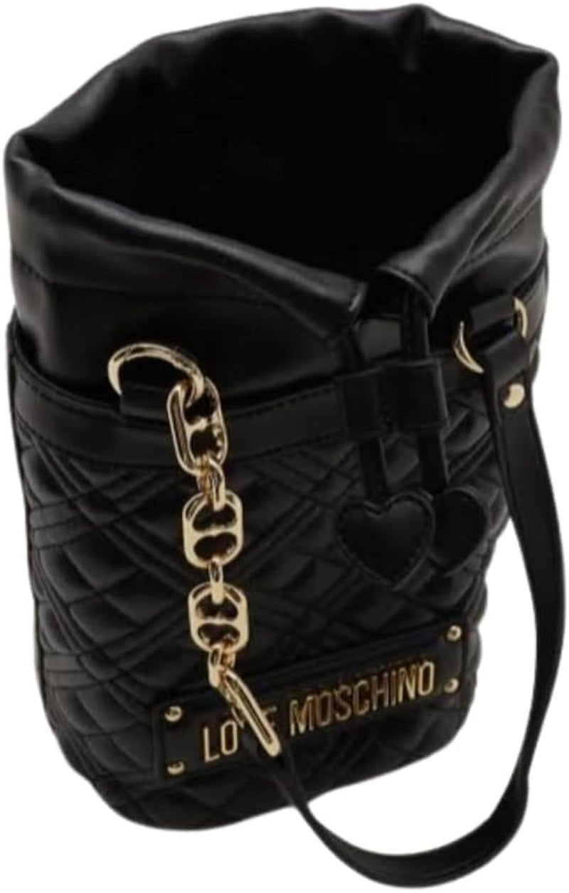 Damska torba na ramię Love Moschino, czarne torby damskie Naty Shop