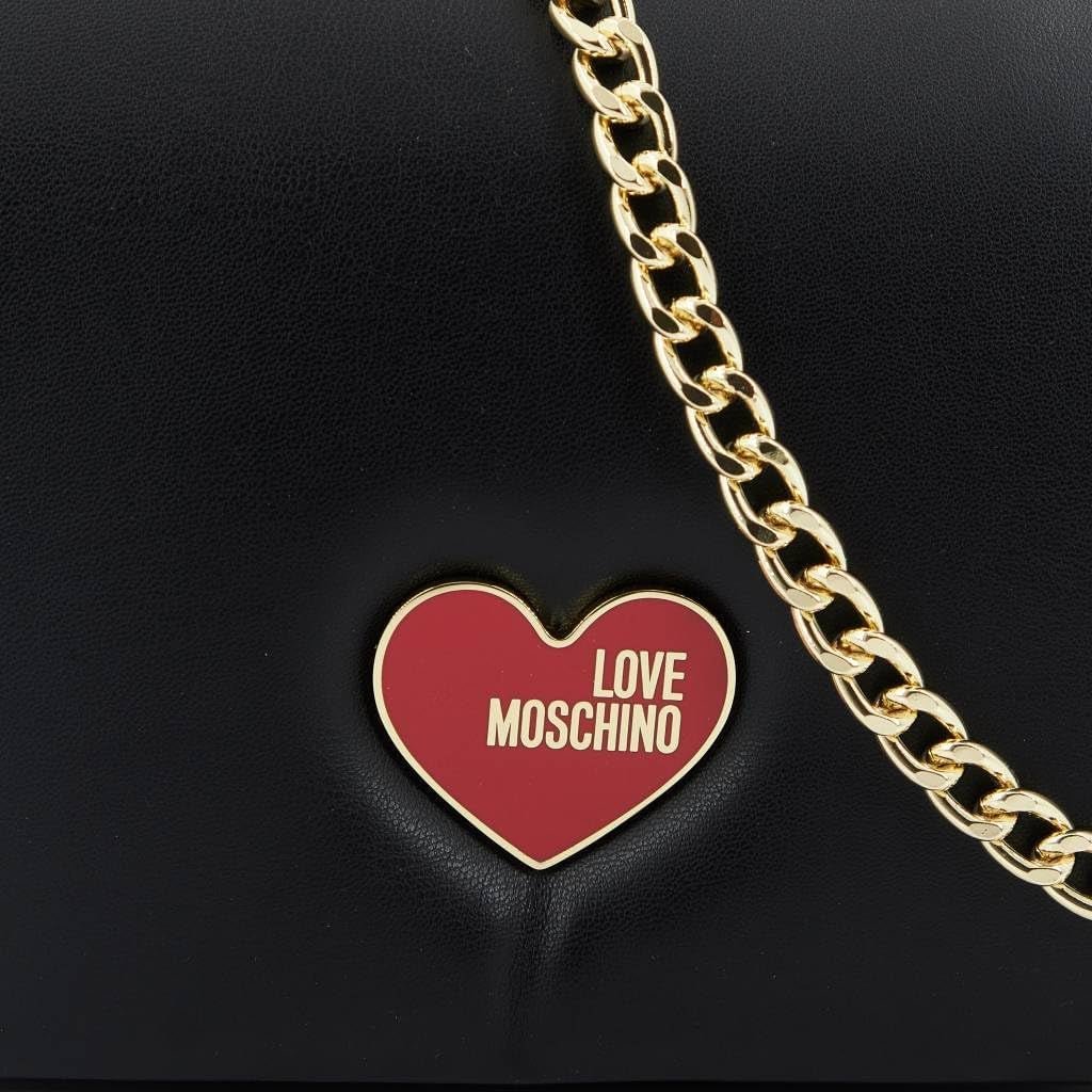 Damska torba na ramię Love Moschino, czarne torby damskie Naty Shop