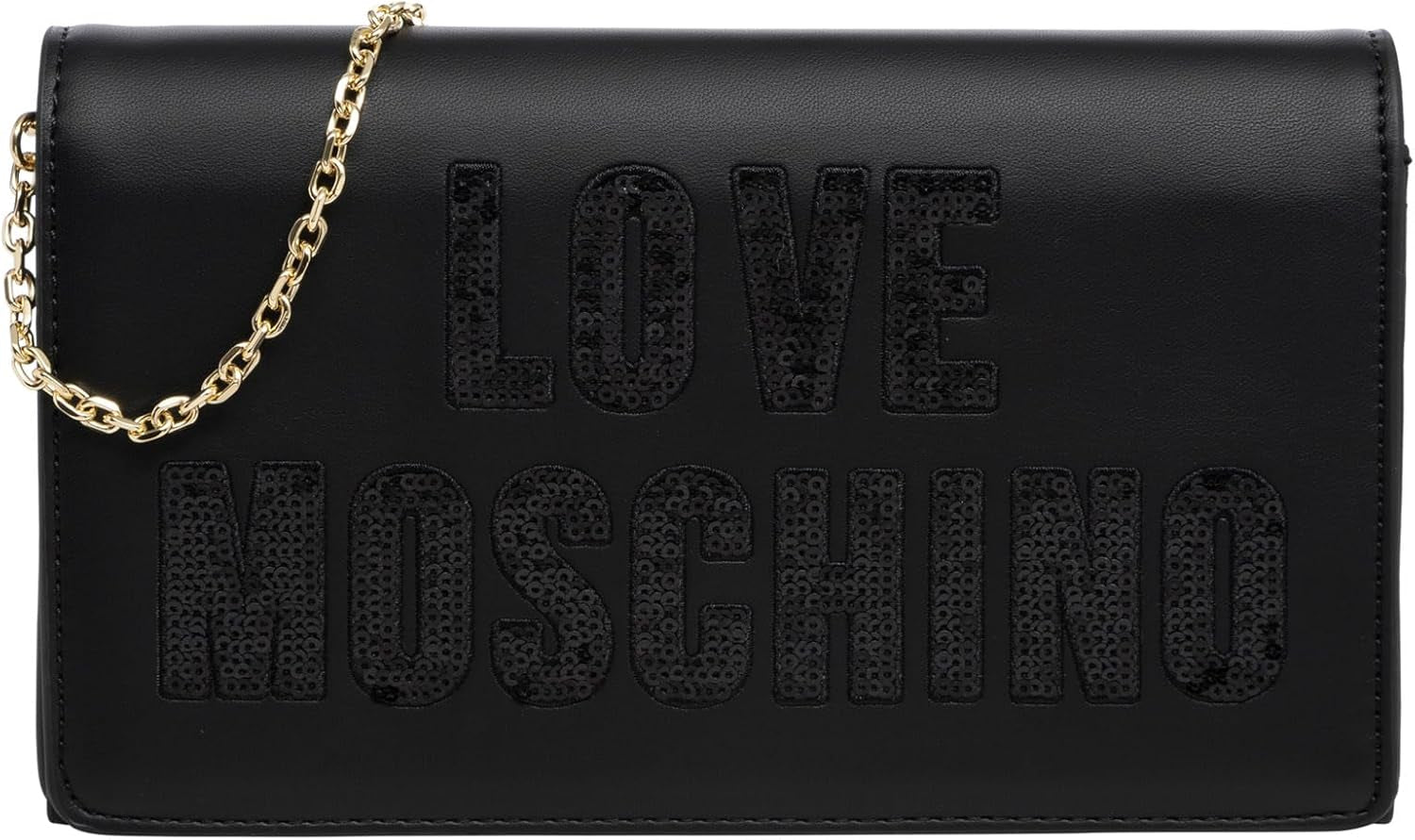 Damska torba na ramię Love Moschino, czarna torba na ramię, czarne torby damskie Naty Shop Domyślny tytuł
