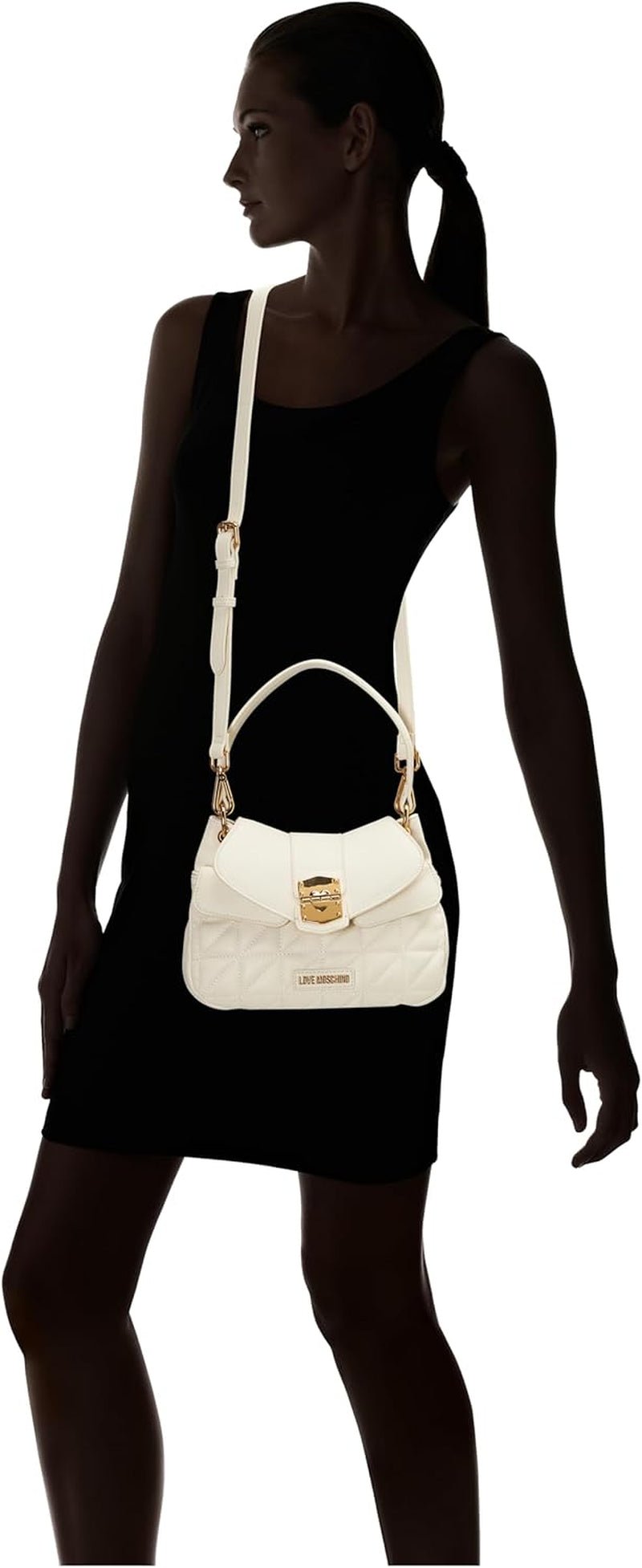 Damska torba na ramię Love Moschino, masło Naty Shop Torby damskie