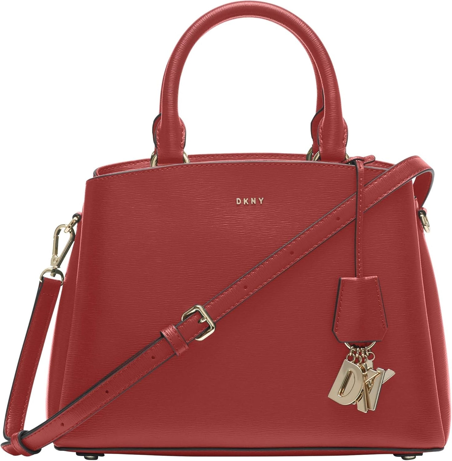 Torby damskie DKNY Paige Md Bag Naty Shop Jasnoczerwony matowy Rozmiar uniwersalny
