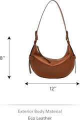 Torba damska Fossil - Harwell Eco Leather Hobo, ZB1847200 - 30,5 cm dł. x 8,9 cm szer. x 20,3 cm wys. Torby damskie Naty Shop
