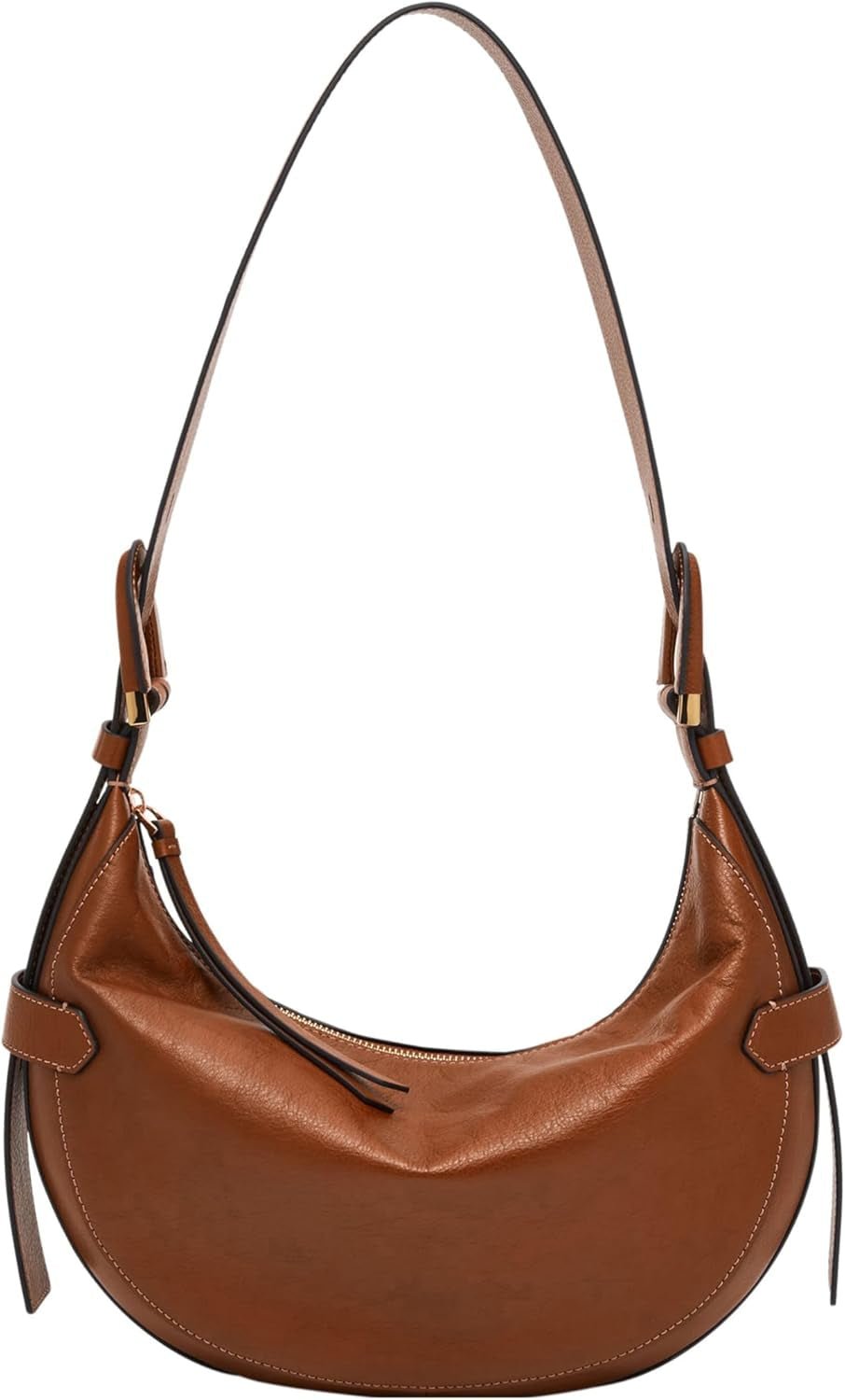 Torba damska Fossil - Harwell Eco Leather Hobo, ZB1847200 - 30,5 cm dł. x 8,9 cm szer. x 20,3 cm wys. Torby Damskie Naty Shop Domyślny tytuł