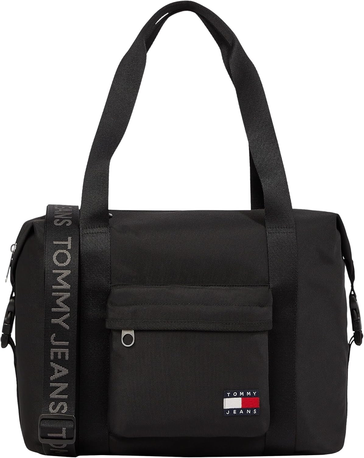 Męska torba marynarska na co dzień Tommy Jeans Czarna Jeden rozmiar Bagaż i podróże Naty Shop Domyślny tytuł