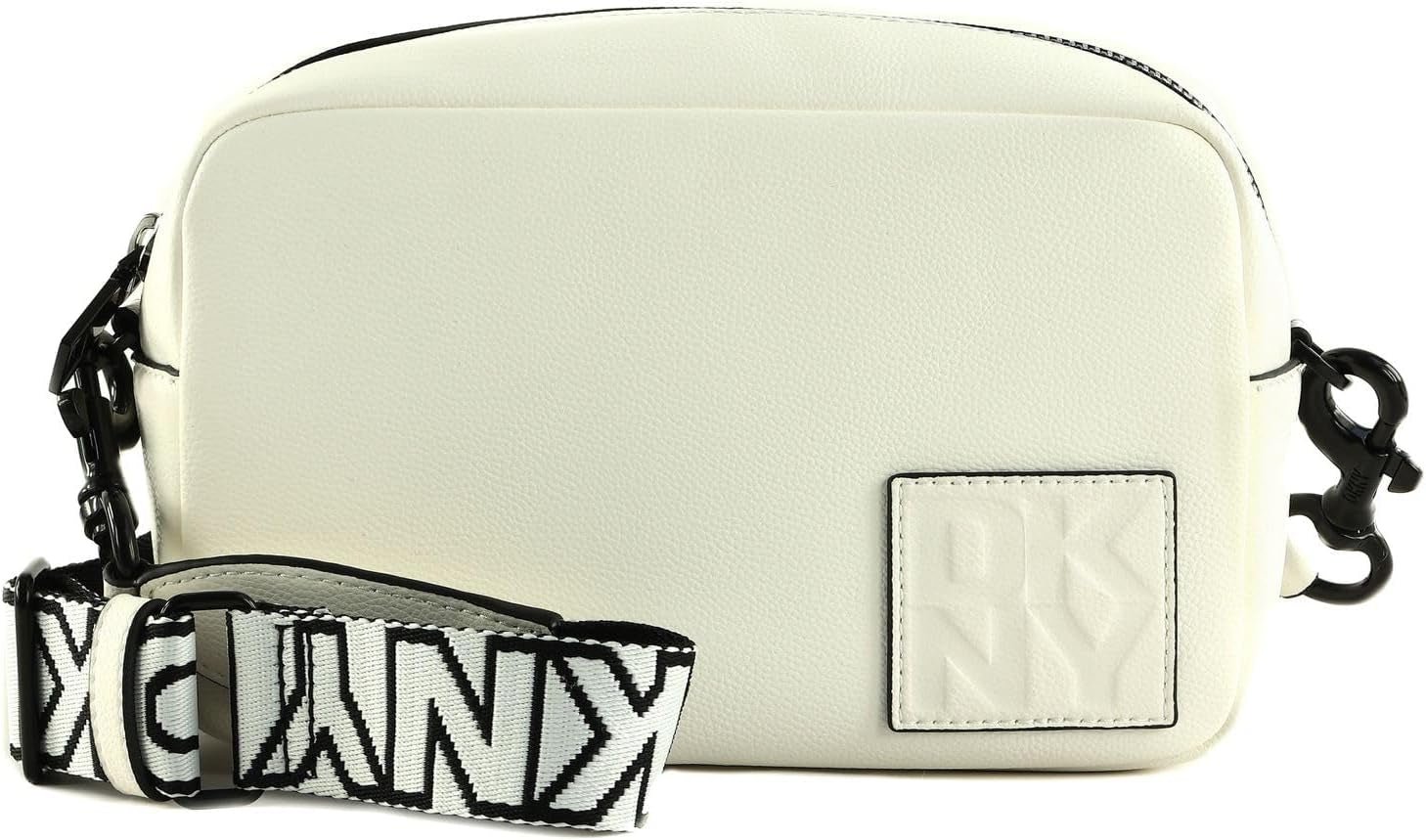 Damska torba na aparat DKNY na co dzień Naty Shop Torby damskie Optyczna Biała/Czarna