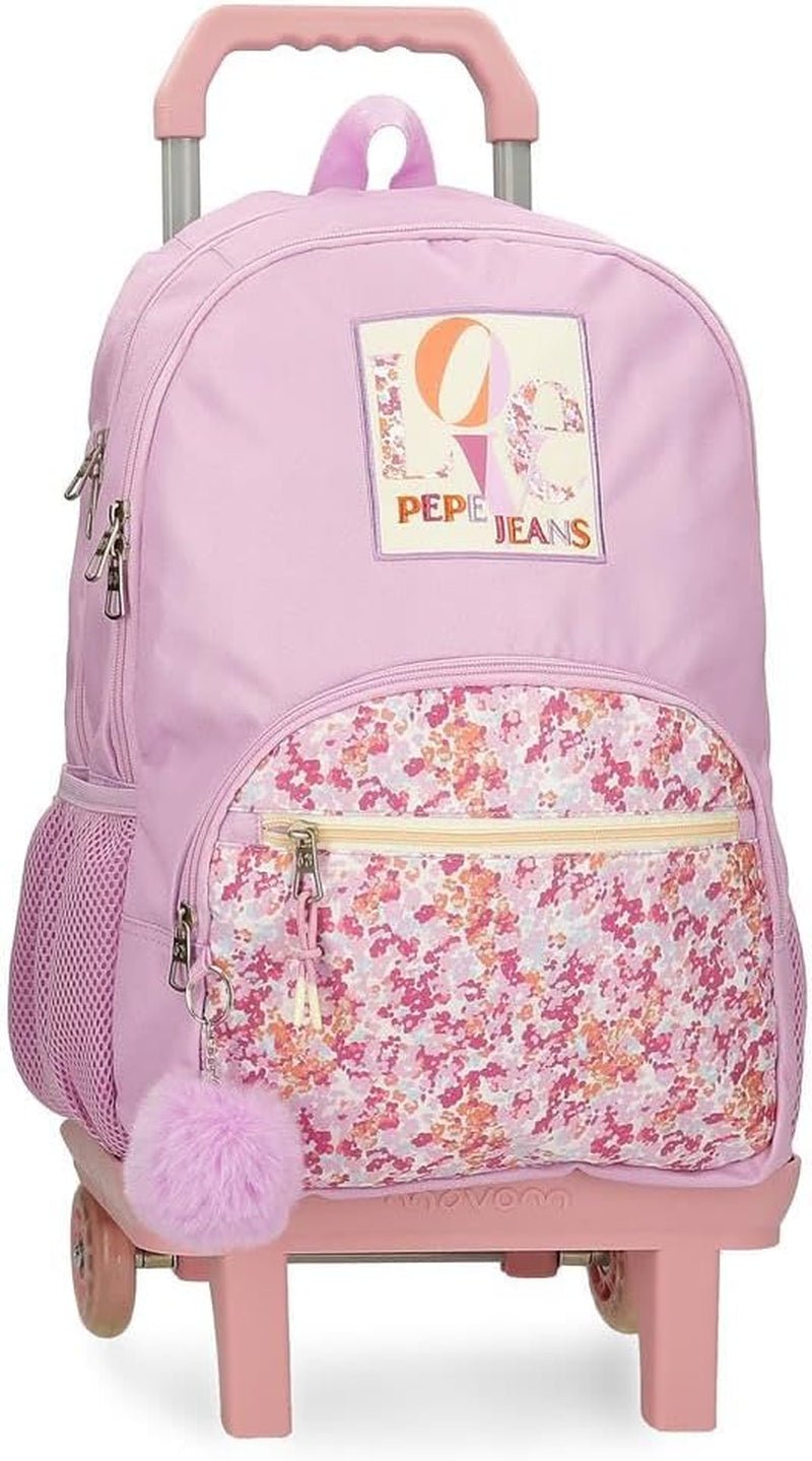 Torba Pepe Jeans Sandra, idealny rozmiar do plecaka, teczki lub torebki, marki Joumma Bags Plecaki i tornistry Premium Naty Shop Rucksack 45 + Trolley