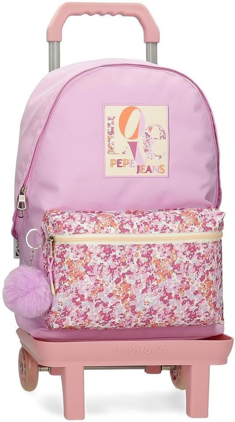 Torba Pepe Jeans Sandra, idealny rozmiar do plecaka, teczki lub torebki, marki Joumma Bags Plecaki i tornistry Premium Naty Shop Rucksack 42 + Trolley