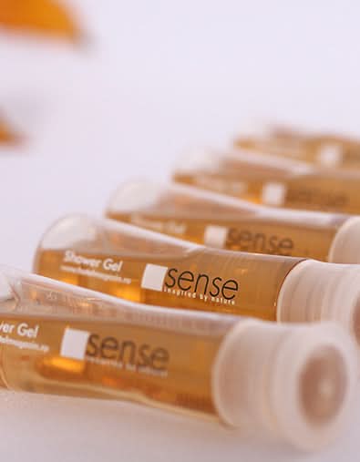 Hotelowy żel pod prysznic Butelka Sense – 25ml Naty Shop Hotel Cosmetics