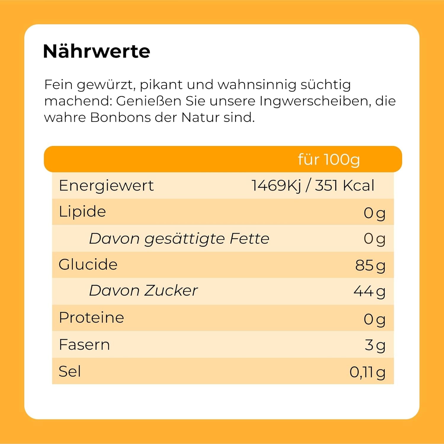 Imbir kandyzowany w kawałkach 1 kg | Suszone owoce suszone Plasterki imbiru glazurowane | Plasterki kandyzowanego imbiru | Słodzone suszone liście | IDEALNY do przepisów | Wegetarianie i weganie. Naty Kup produkty suszone