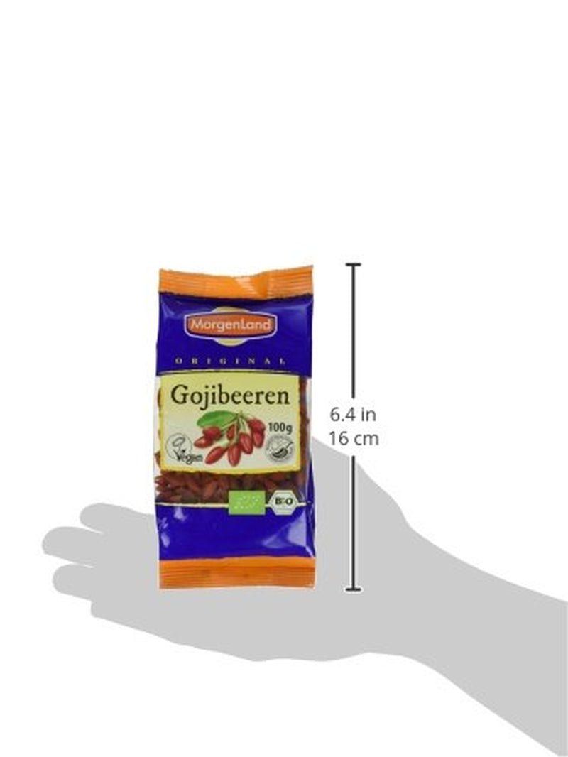 Jagody Goji 100g suszone owoce bio, 1 opakowanie (1 x 100g) Produkty suszone Mój sklep