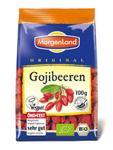 Jagody Goji 100g suszone owoce bio, 1 opakowanie (1 x 100g) Produkty suszone Mój sklep Jagody Goji