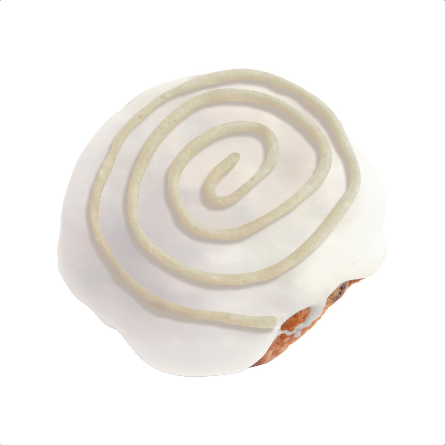 Günthart BackDecor 25 g BIAŁE litery cukrowe do dowolnego deseru w kolorze białego cukru dla pięknych liter i wzorów, 1 opakowanie (25 g) Pasta cukrowa Naty Shop