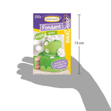 Günthart BackDecor 250 fondant green, 100% wegański, bez oleju palmowego, odporny na rozdarcie do pokrywania ciast i ciastek, nadaje się do modelowania, 1 opakowanie (1 x 250 g) Naty Shop Pasta cukrowa