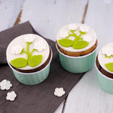 Günthart BackDecor 250 fondant green, 100% wegański, bez oleju palmowego, odporny na rozdarcie do pokrywania ciast i ciastek, nadaje się do modelowania, 1 opakowanie (1 x 250 g) Naty Shop Pasta cukrowa