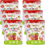 Organiczne przekąski owocowe dla dzieci: 6x15g organicznych truskawek liofilizowanych - Owoce liofilizowane - Owoce suszone - Małe dranie od NutriPur Produkty suszone Naty Shop Domyślny tytuł