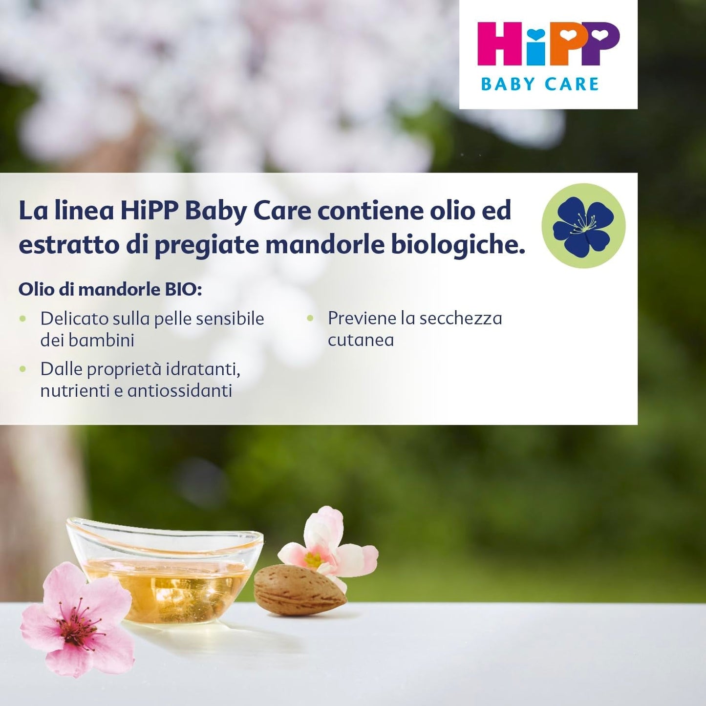 HiPP Baby Care Szampon z odżywką dla dzieci, ułatwia rozczesywanie włosów i chroni skórę głowy, do skóry wrażliwej, z naturalnym organicznym ekstraktem z migdałów, 1 x 200 ml Dzieci - Kąpiel i pielęgnacja skóry Naty Shop