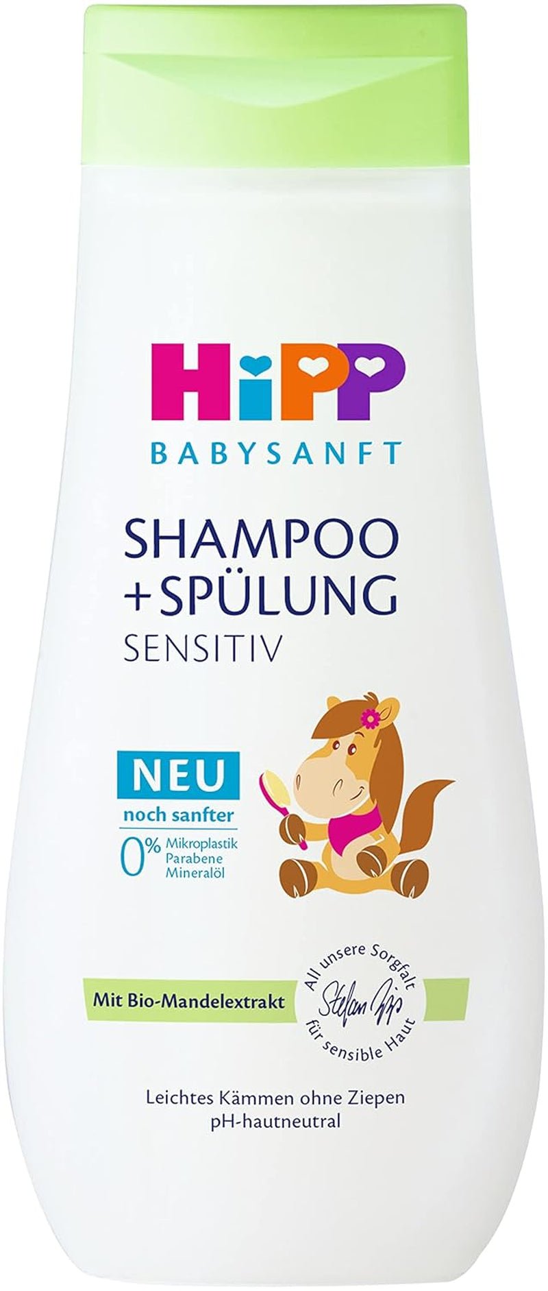 HiPP Baby Szampon + delikatna odżywka, opakowanie 6 szt. (6 x 200 ml) Dzieci - Kąpiel i pielęgnacja skóry Naty Shop Tytuł domyślny