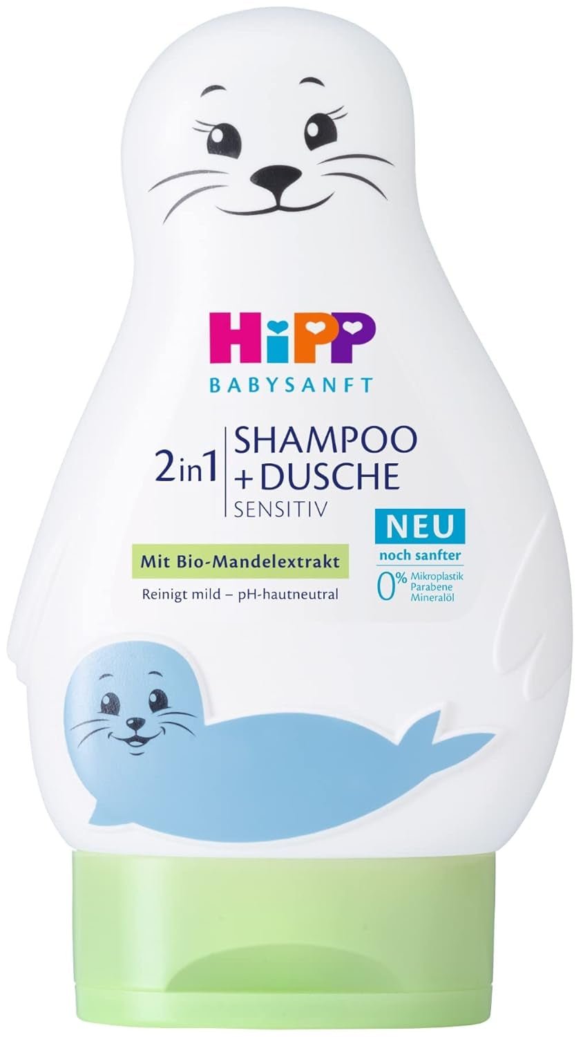 HiPP Babysanft 2w1 szampon + prysznic, opakowanie 6 szt. (6 x 200 ml) Dzieci - Kąpiel i pielęgnacja skóry Naty Shop Tytuł domyślny