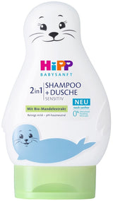HiPP Babysanft 2w1 szampon + prysznic, opakowanie 6 szt. (6 x 200 ml) Dzieci - Kąpiel i pielęgnacja skóry Naty Shop Tytuł domyślny