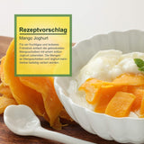Howa suszone mango - suszone owoce organicznej jakości, naturalne i niesiarkowane - idealne do gotowania, pieczenia lub jako zdrowa przekąska - plastry mango - bez cukru - 1000 g Naty Shop produkty suszone