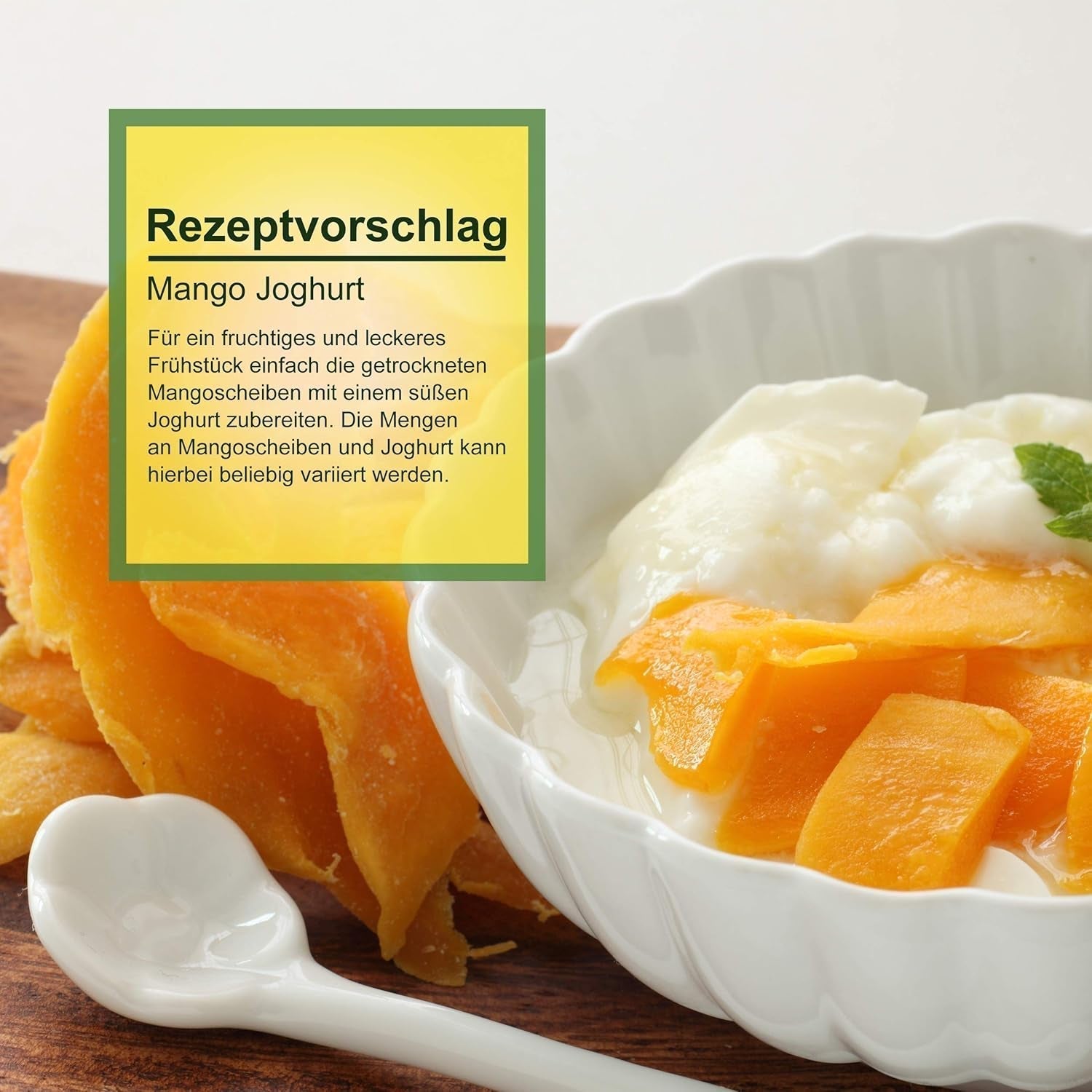 Howa suszone mango - suszone owoce organicznej jakości, naturalne i niesiarkowane - idealne do gotowania, pieczenia lub jako zdrowa przekąska - plastry mango - bez cukru - 1000 g Naty Shop produkty suszone