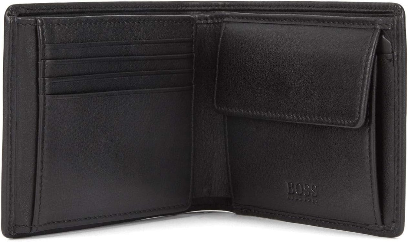 Artykuły sportowe męskie Arezzo Hugo Boss, czarne, portfel męski EU 12 cm Naty Shop