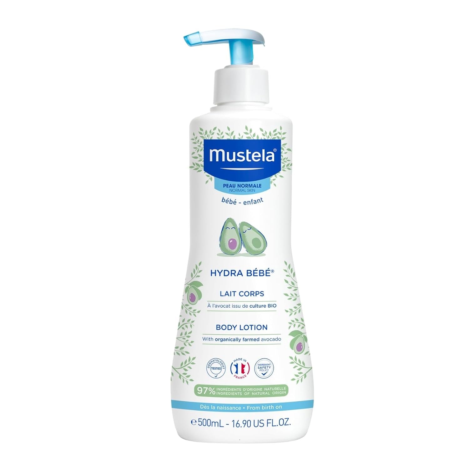 Hydra Bébé - Mleczko do ciała do wrażliwej skóry dziecka, 500 ml Dzieci - Kąpiel i pielęgnacja Naty Shop 500 ml (1 opakowanie) nieautoryzowane