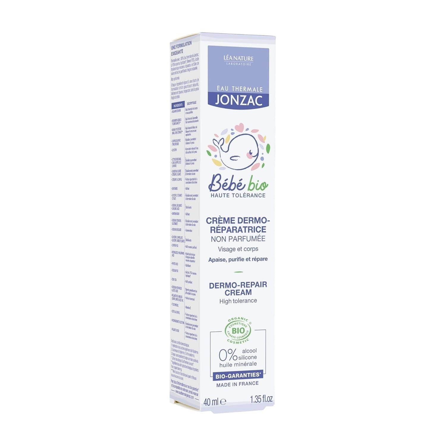 Jonzac Baby Cream Cara 40ml Dzieci - Kąpiel i pielęgnacja skóry Naty Shop
