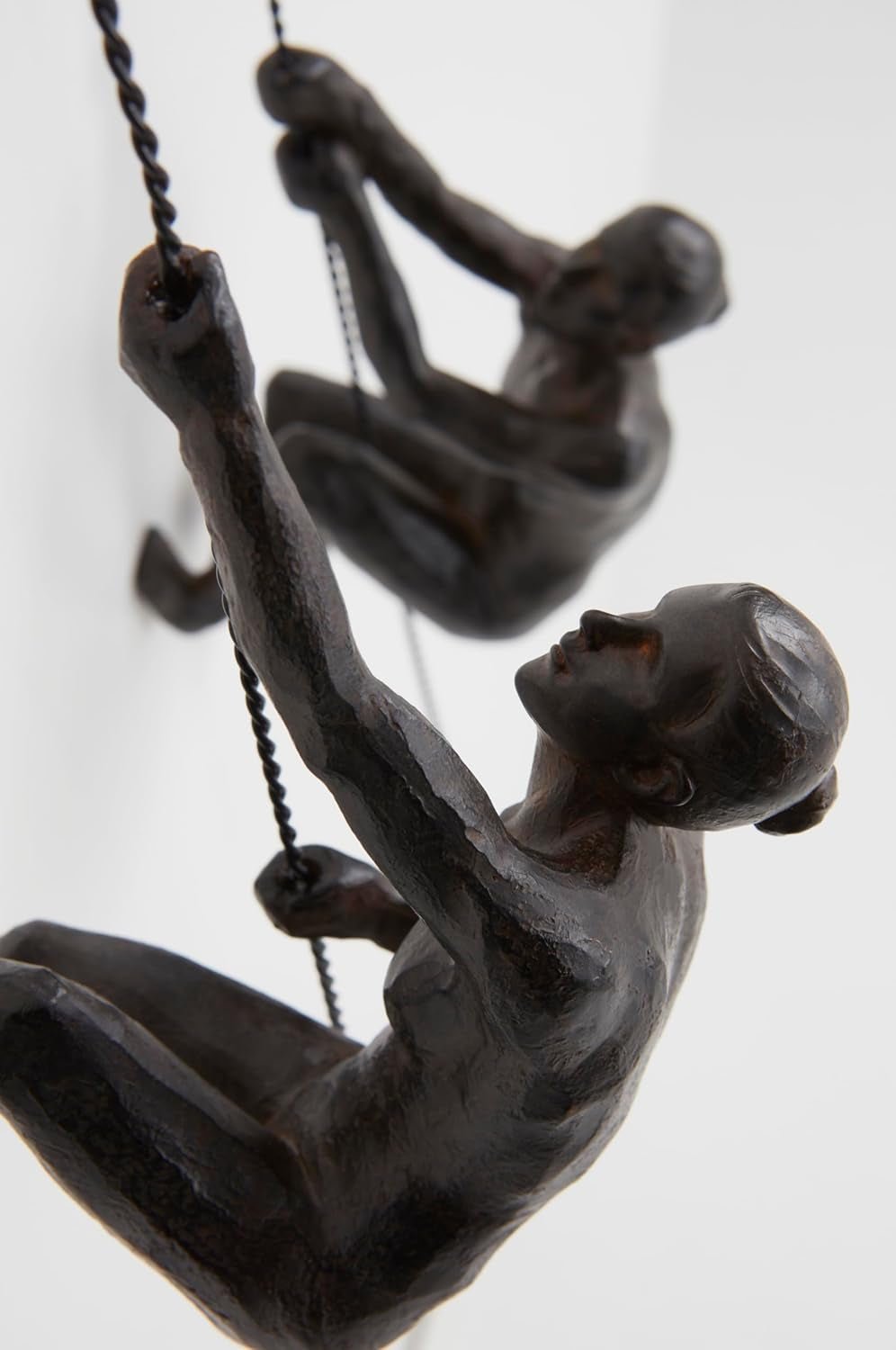 JOTEX Feminine Climbers Figurki dekoracyjne, opakowanie 2 szt., rdzawobrązowe statuetki i rzeźby Naty Shop