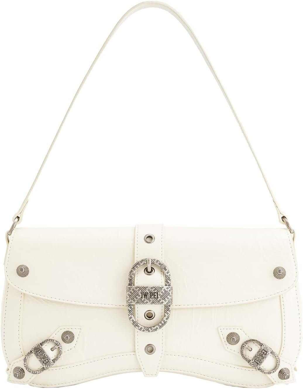 JW PEI Damska torebka Eva Torebki damskie Naty Shop Crushed White